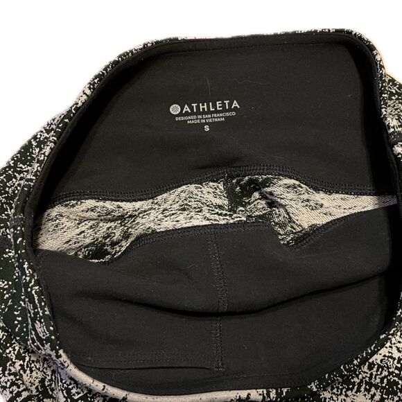 Athleta Elation Glades 7/8 Tight Flagstone Marbled Black High Waist - Picture 8 of 9